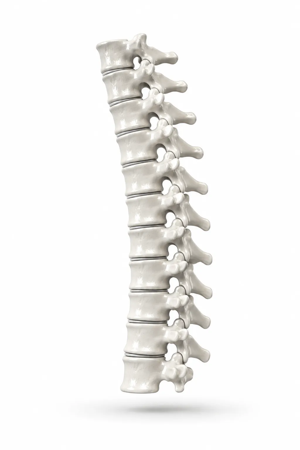 Thoracic spine illustration